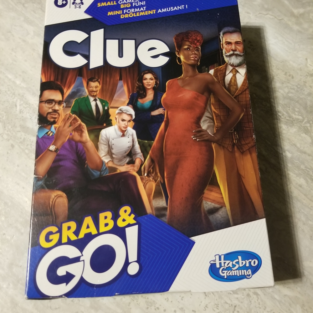 Clue Grab & Go Game Hasbro